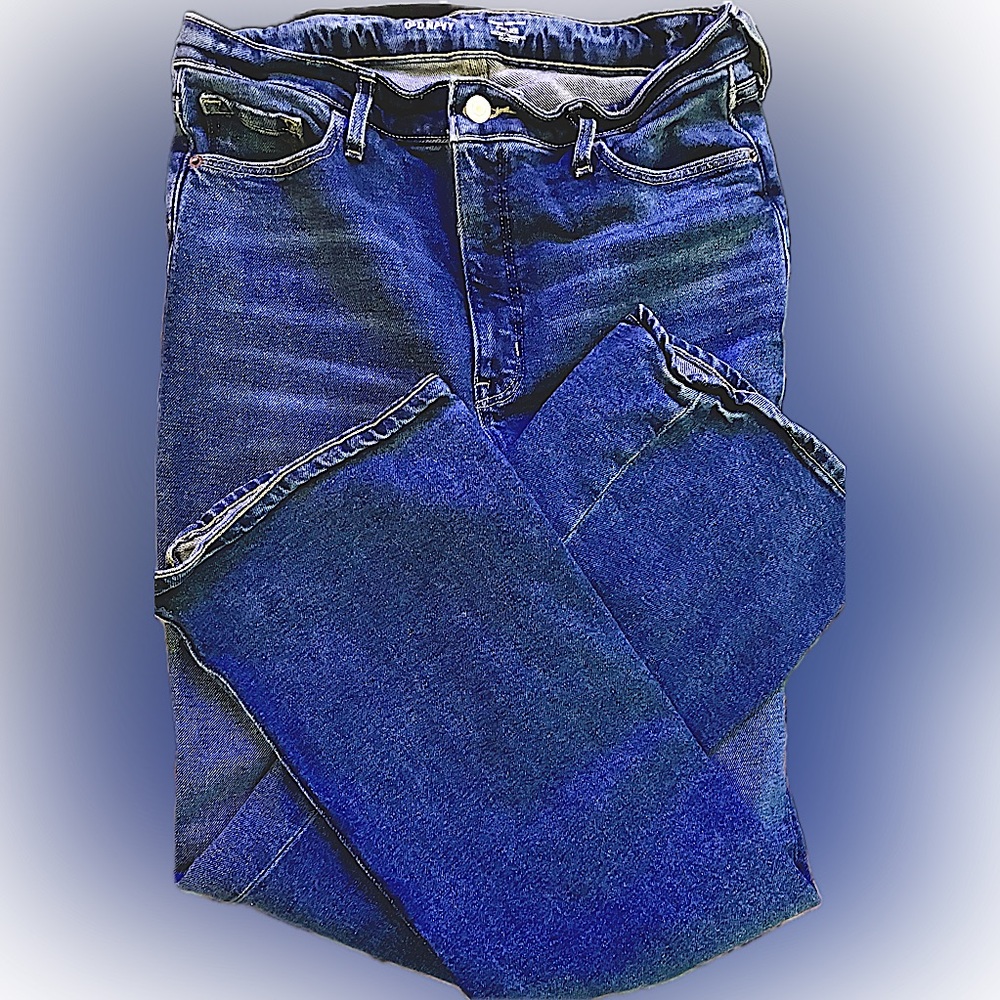 Women's Old Navy High-rise Flare Jeans 8 - Picture 5 of 5